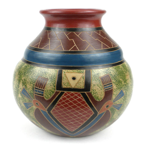 7 inch Tall Vase - Abstract - Esperanza en Accion