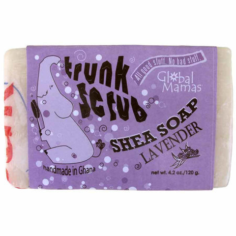 Trunk Scrub Shea Soap Lavender - Global Mamas (S)
