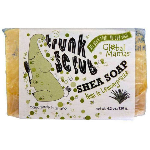 Trunk Scrub Shea Soap - Noni Lemon Grass - Global Mamas (S)