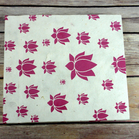 Lotus Journal, Large Pink - Global Groove (S)