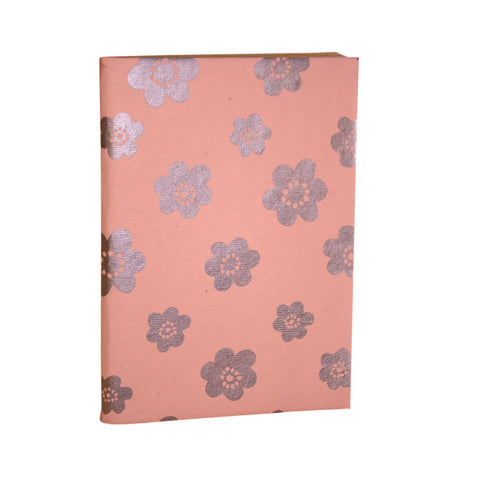 Peach Flower Soft Journal - Sustainable Threads (J)