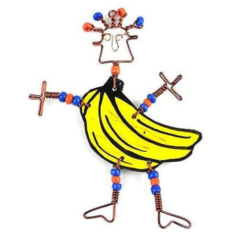 Dancing Girl Go Bananas Pin - Creative Alternatives