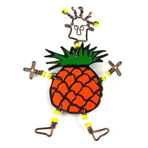 Dancing Girl Pineapple Pin - Creative Alternatives
