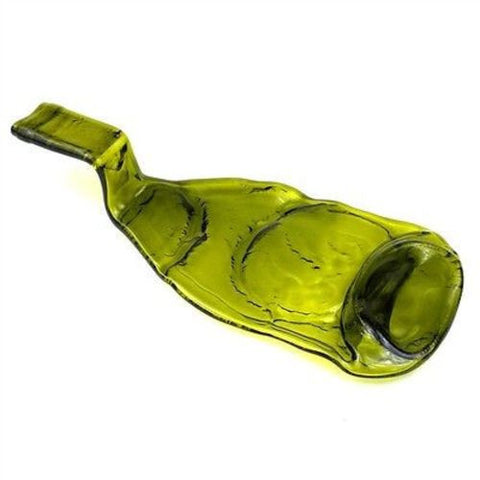 Recycled Green Glass Bottle Tray - Tili Glass (G)