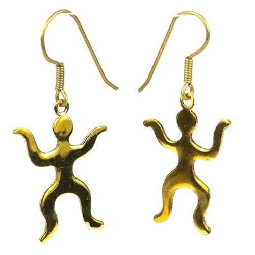 Tiny People Bomb Casing Earrings - Craftworks Cambodia