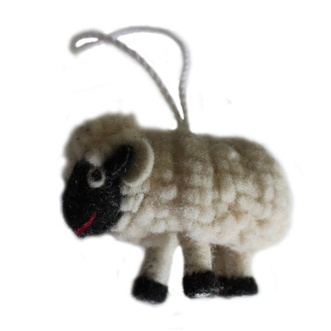 Felt Sheep Ornament - Silk Road Bazaar (O)