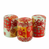 Hand Painted Candles in Owoduni Design (box of three) - Nobunto