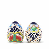 Salt Shakers - Dots and Flowers, Set of Two - Encantada