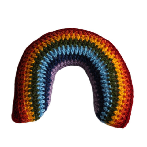Knit Rattle Rainbow - Silk Road Bazaar