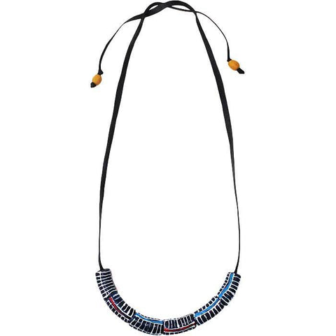 Okapi Necklace Black - Global Mamas
