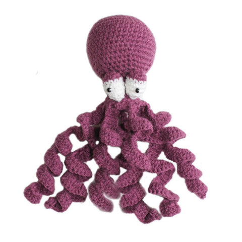 Knit Rattle Octopus - Silk Road Bazaar