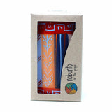 Hand Painted Candles in Uzushi Design (pillar) - Nobunto