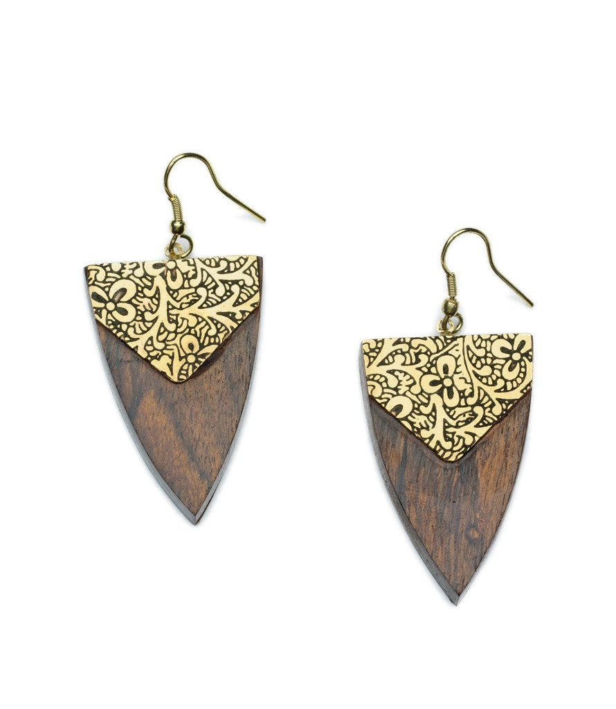Durga Arrowhead Earrings - Matr Boomie (Jewelry)