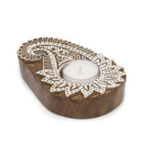 Aashiyana Tea Light Holder - Paisley - Matr Boomie (Candle)