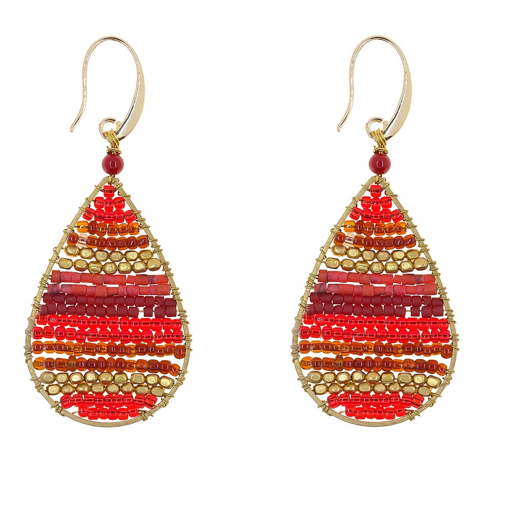 Earrings: Lauren Cherry - Marquet (J)