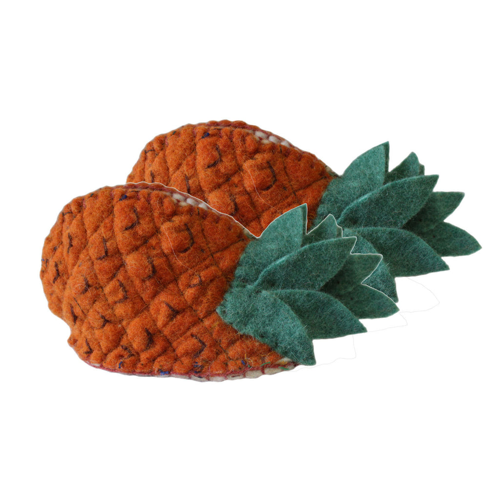 Pineapple Zooties Baby Booties - Silk Road Bazaar