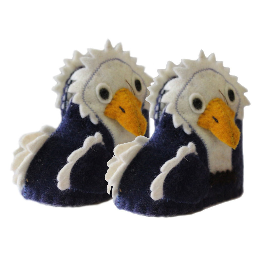Ostrich Zooties Baby Booties - Silk Road Bazaar