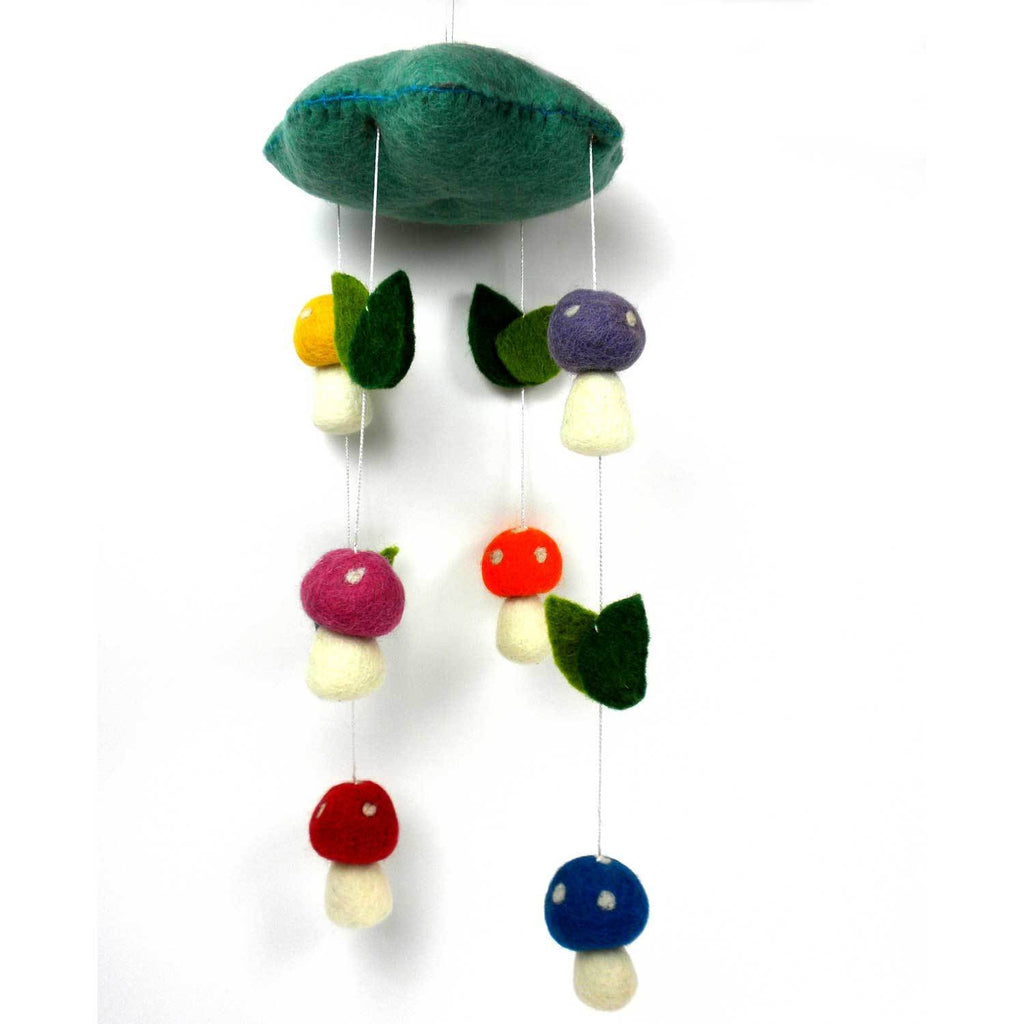 Felt Mushroom Mobile - Global Groove