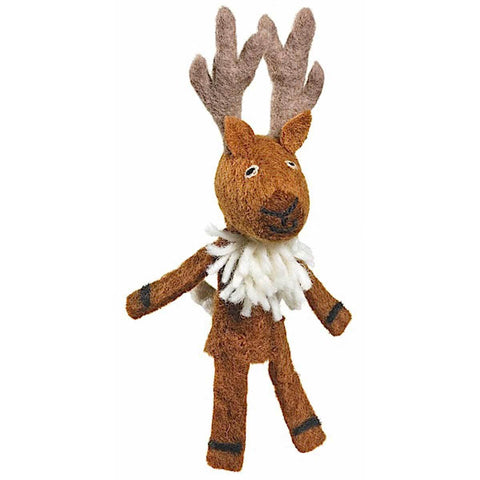 Woolie Finger Puppet - Deer - Wild Woolies (T)