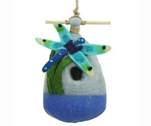 Felt Birdhouse - Big Dragonfly - Wild Woolies