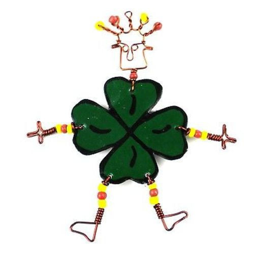 Dancing Girl Luck of the Irish Pin - Creative Alternatives