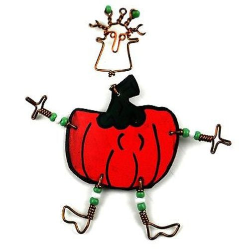 Dancing Girl Pumpkin Pin - Creative Alternatives