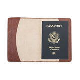 Globetrotter Leather Passport Cover - Brown - Matr Boomie (PC)