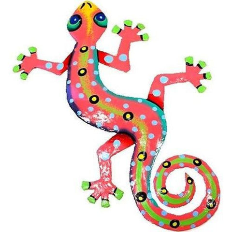 Eight Inch Pink Metal Gecko - Caribbean Crafthttps://ft017.myshopify.com/admin/products/1816597124