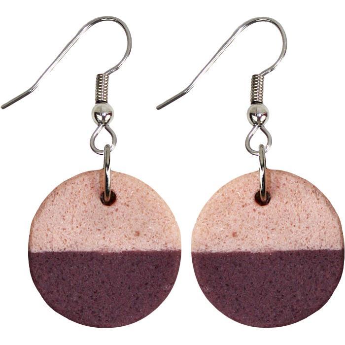 Sahel Earrings - Wine - Global Mamas (Jewelry)