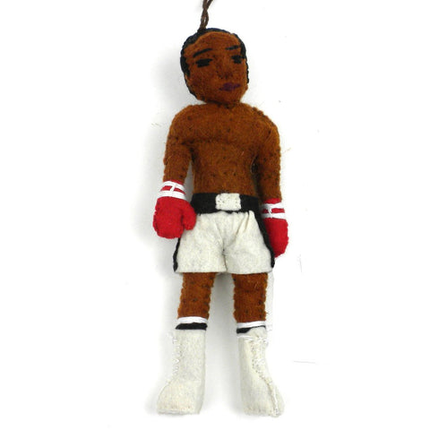 Muhammed Ali Felt Ornament - Silk Road Bazaar (O)