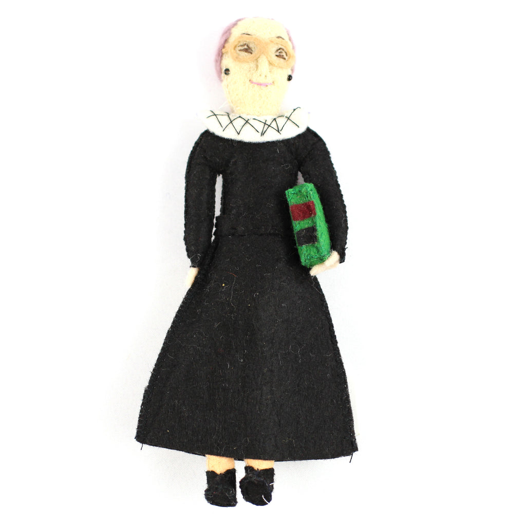 Ruth Bader Ginsburg Ornament - Silk Road Bazaar (O)