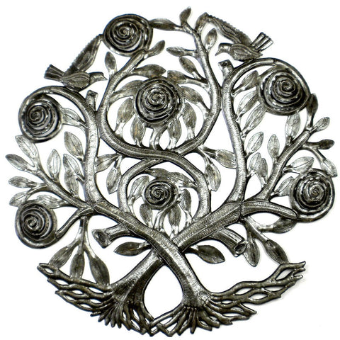 Flowering Double Tree Wall Art - Croix des Bouquets