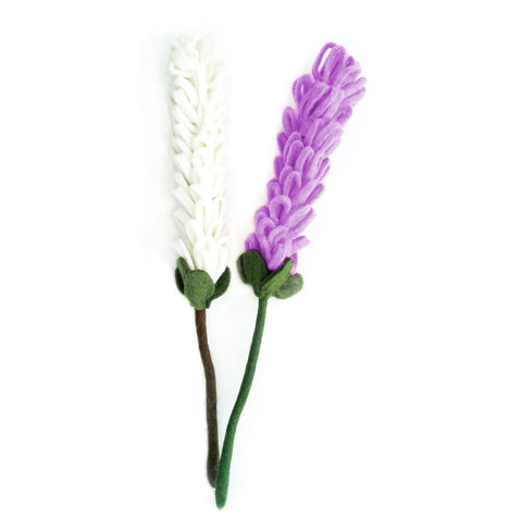 Felt Lavender Stem - Sold Individually - Hamro Village