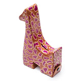 Leather Giraffe Coin Bank - Matr Boomie