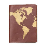 Globetrotter Leather Passport Cover - Brown - Matr Boomie (PC)