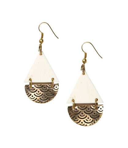 Anika Earrings Teardrop Design - Matr Boomie (Jewelry)