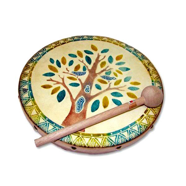 Frame Drum Blooming Tree - Jamtown World Instruments