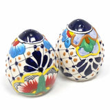 Salt Shakers - Dots and Flowers, Set of Two - Encantada