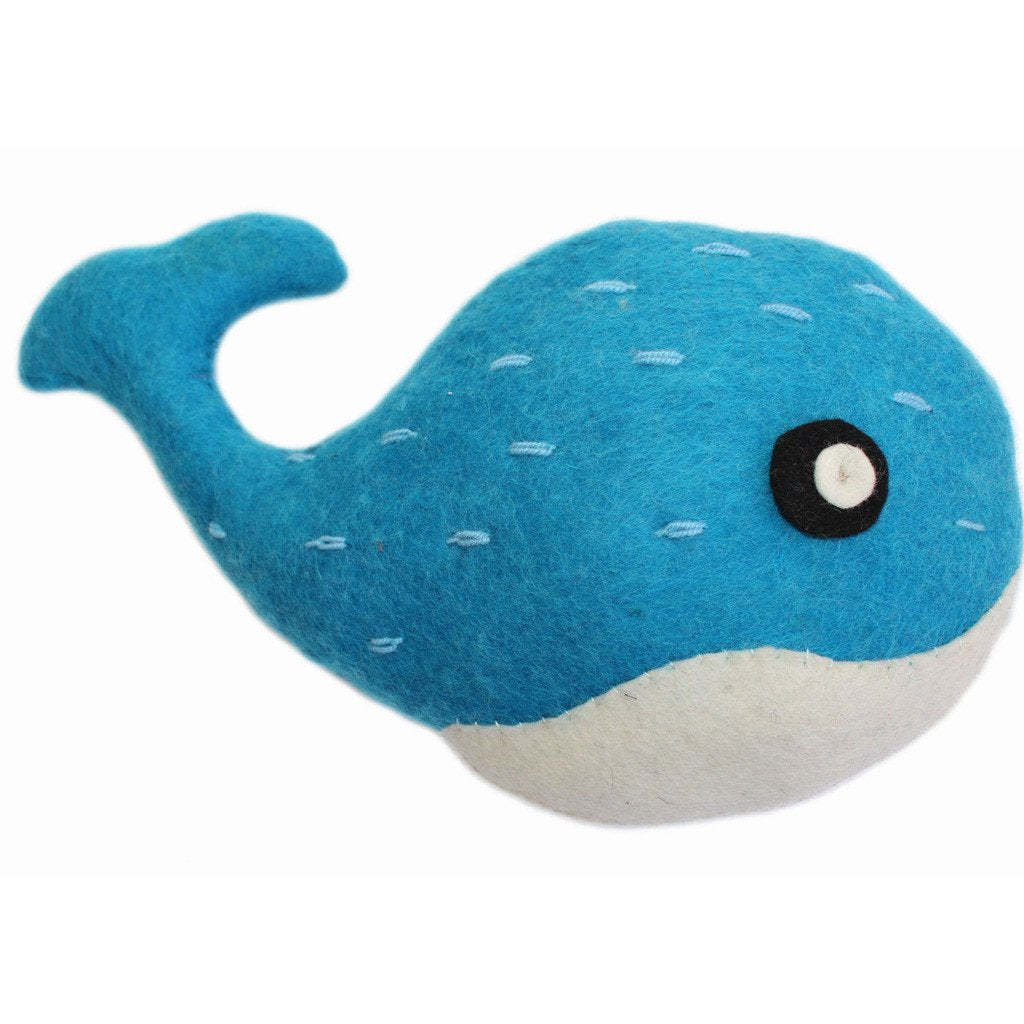 Felted Friend Whale Design -