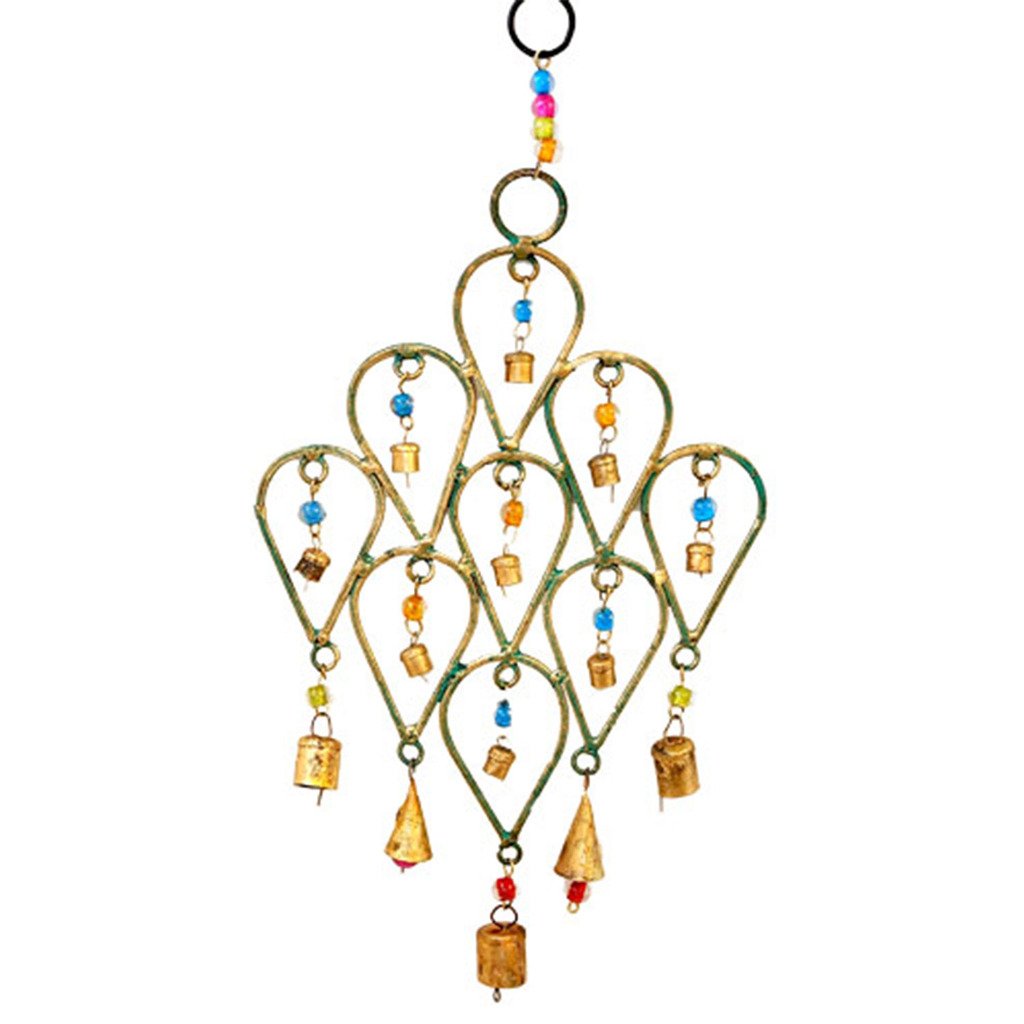 Beaded Chime Tear Drop Design - Mira (Bell)