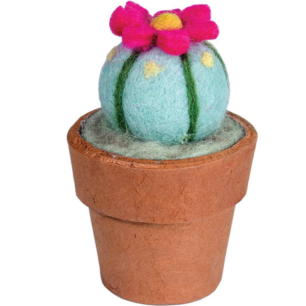 Felt Cactus Small Peyote - Wild Woolies (G)