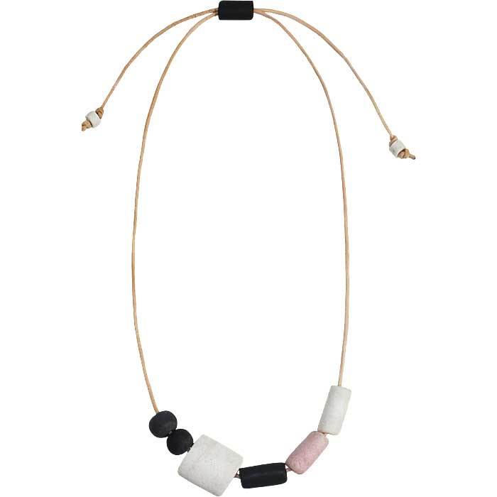 Kalahari Necklace Neutral - Global Mamas (Jewelry)