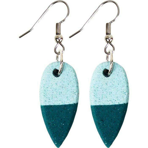 Sahel Earrings -Teal - Global Mamas (Jewelry)