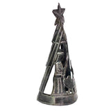 Christmas Tree with Nativity --Tree Topper (7 inch) - Croix des Bouquets